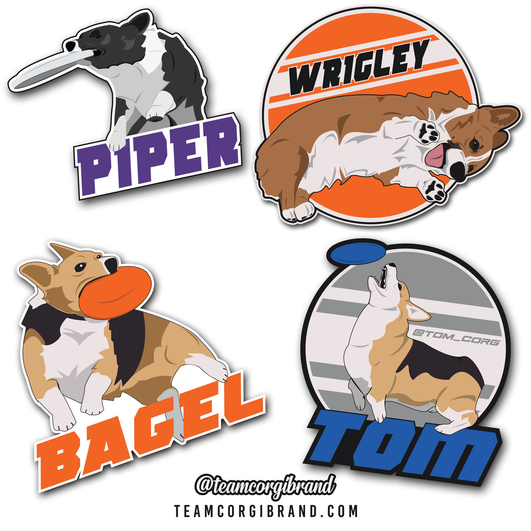 Custom Logo of your Dog (Full Body)